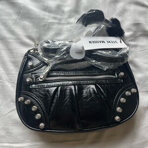 Steve Madden Black Studded purse